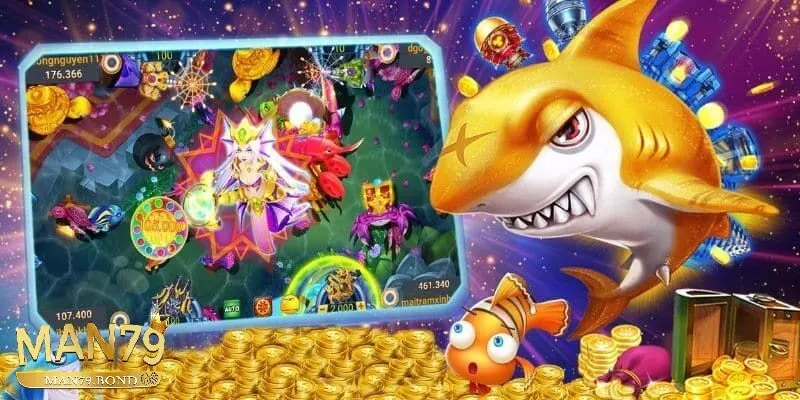 Top 3 tựa game bắn cá MAN79 được yêu thích nhất